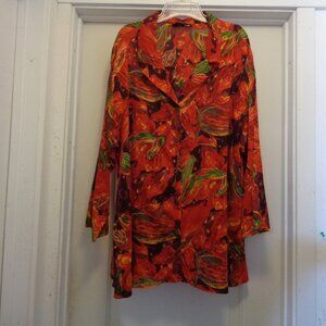 BIG SHIRT RETRO GIRL BRIGHTS CAROL LITTLE COLORS DRESS 20 W